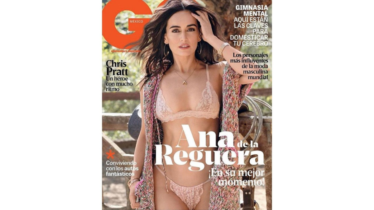 Ana de la Reguera muestra su lado más sexy en lencería