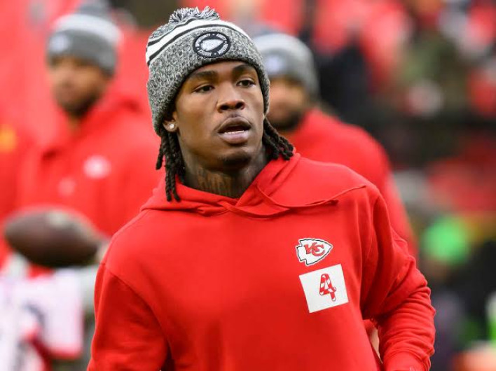 Rashee Raice, jugador de los Chiefs, es buscado por la policia de Dallas