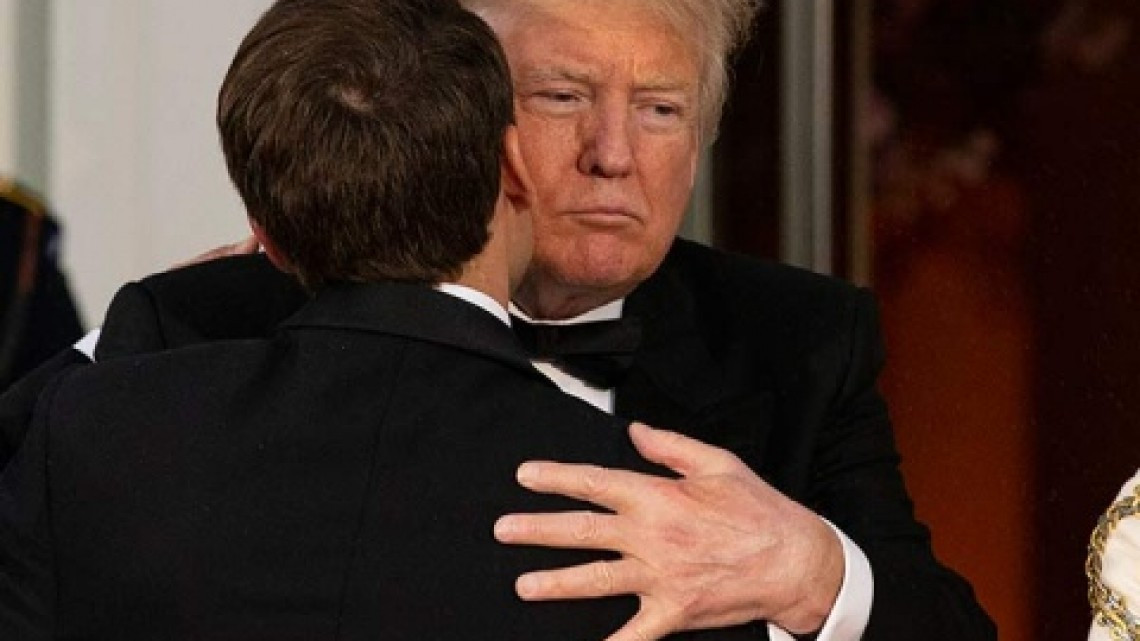Así fue la cena de Trump en honor a visita de Macron