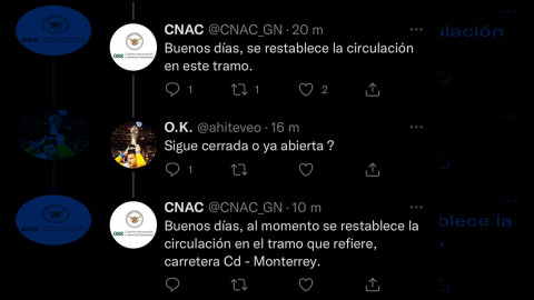 Desmienten bloqueo anunciado por la GN