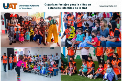 Estancias infantiles de la UAT organizan festejos para la niñez