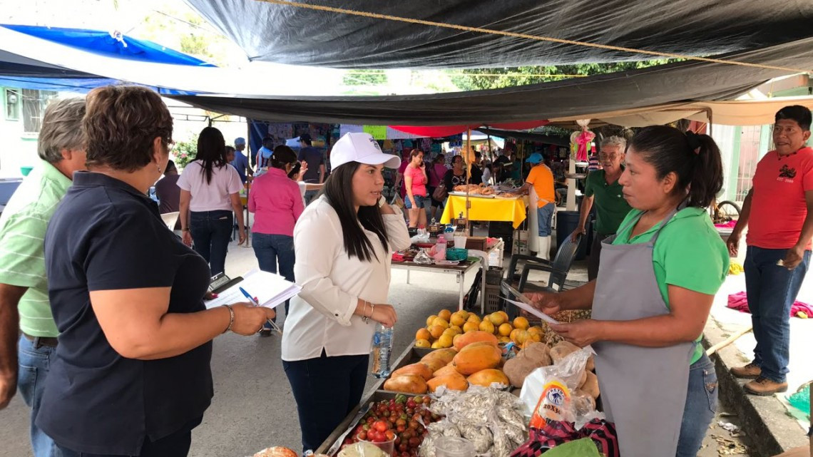 Ayuntamiento de Madero censa a casi 500 tianguistas en los 8 rodantes