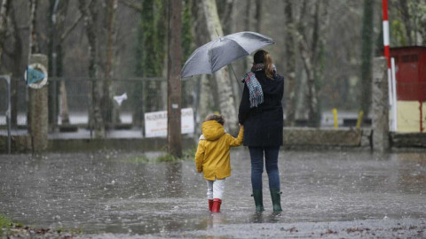 Frente Frío llega al municipio acompañado de lluvias