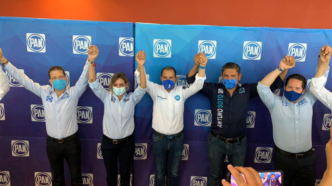 Tenemos gobernador y vamos a ser contrapeso en el Congreso de la Unión: Marko Cortés