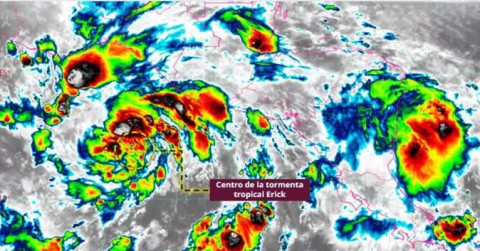 ‘Erick’ podría convertirse en huracán categoría 3: alertan a estados del sur