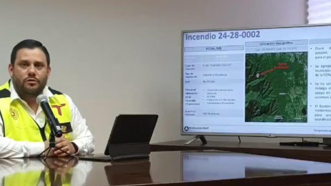 Incendio en sierra de Hidalgo arrasa 190 hectáreas