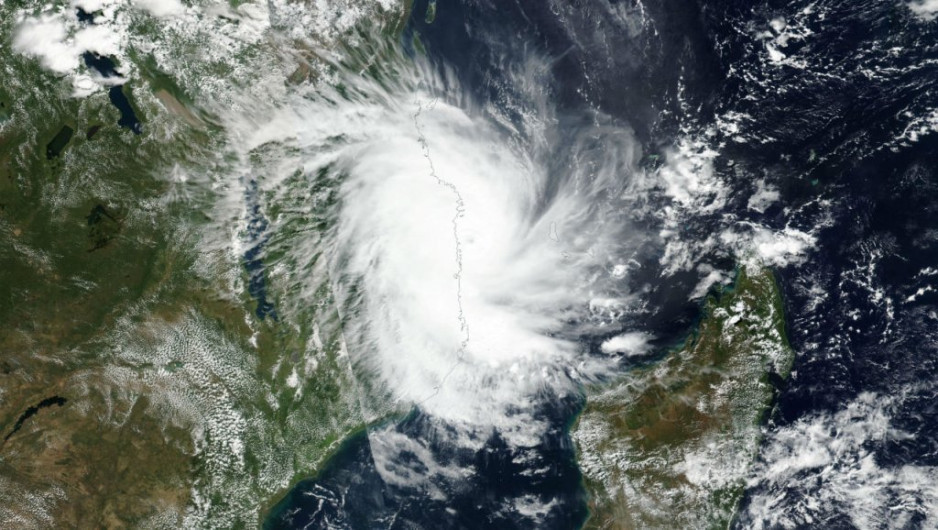  El ciclón Kenneth azota el norte de Mozambique 