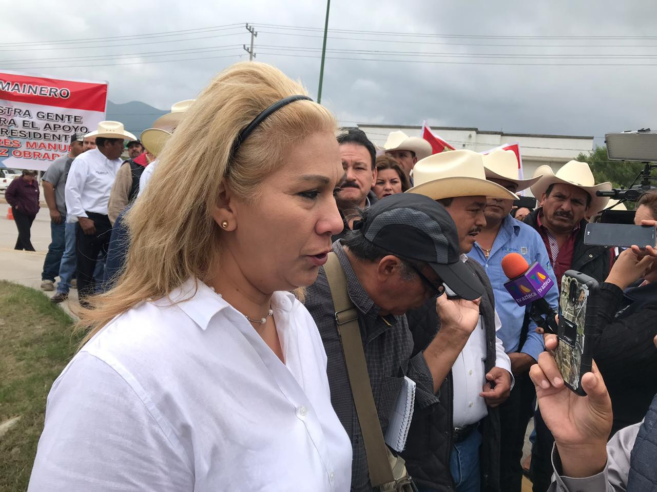 Habitantes de Mainero, Villagrán, Hidalgo y San Carlos se manifiestan en Seguridad Pública