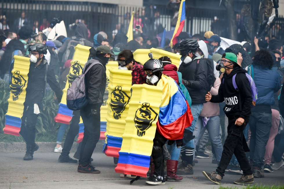 ¡Día histórico en Colombia! Se reportan ola de protestas en contra de Iván Duque