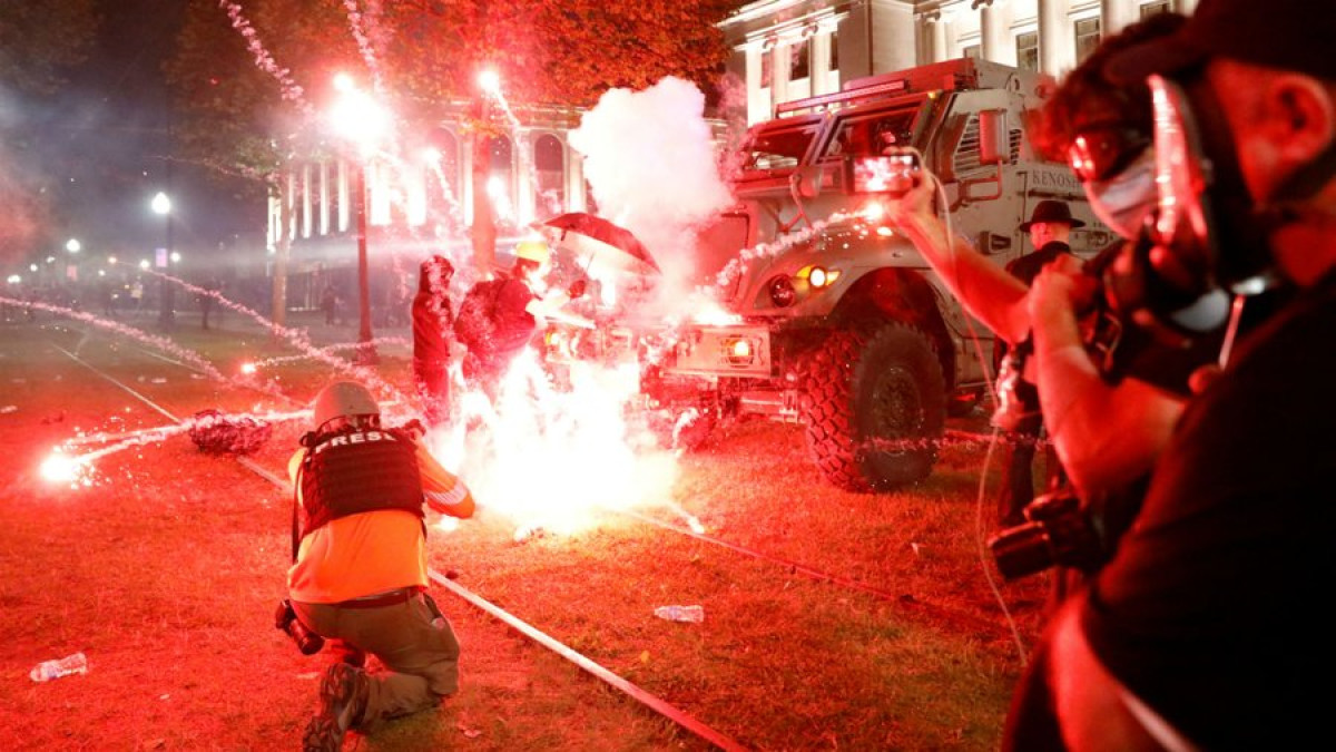 Registran dos muertos en Wisconsin durante protestas raciales 