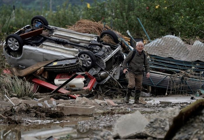 Devastador paso del tifón Hagibis en Japón 