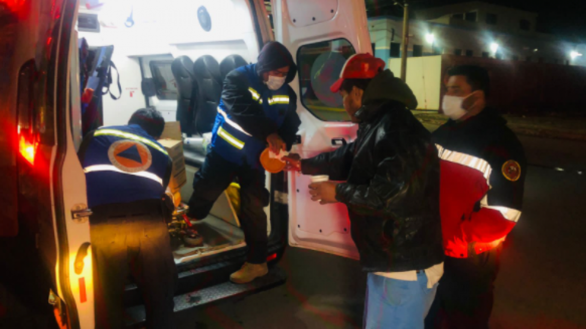 Atienden a 12 personas en situación de calle por bajas temperaturas 