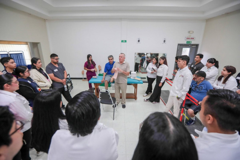 Capacita DIF Tamaulipas a fisioterapeutas de los Centros y Unidades de Rehabilitación en todo el estado