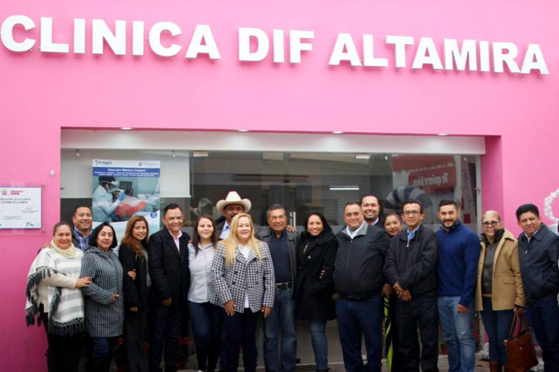 Realizan recorrido en la Clínica DIF Altamira