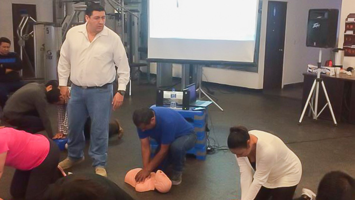 Unidad Deportiva del IPSSET capacita a su personal en RCP