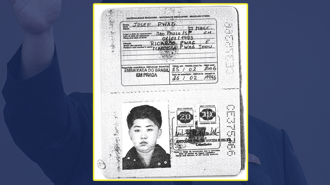 Kim Jong-Un se hizo pasar por brasileño para viajar por Europa 