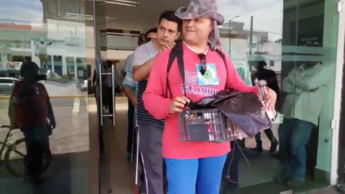 Ex empleados de Madero toman instalaciones de Palacio Municipal