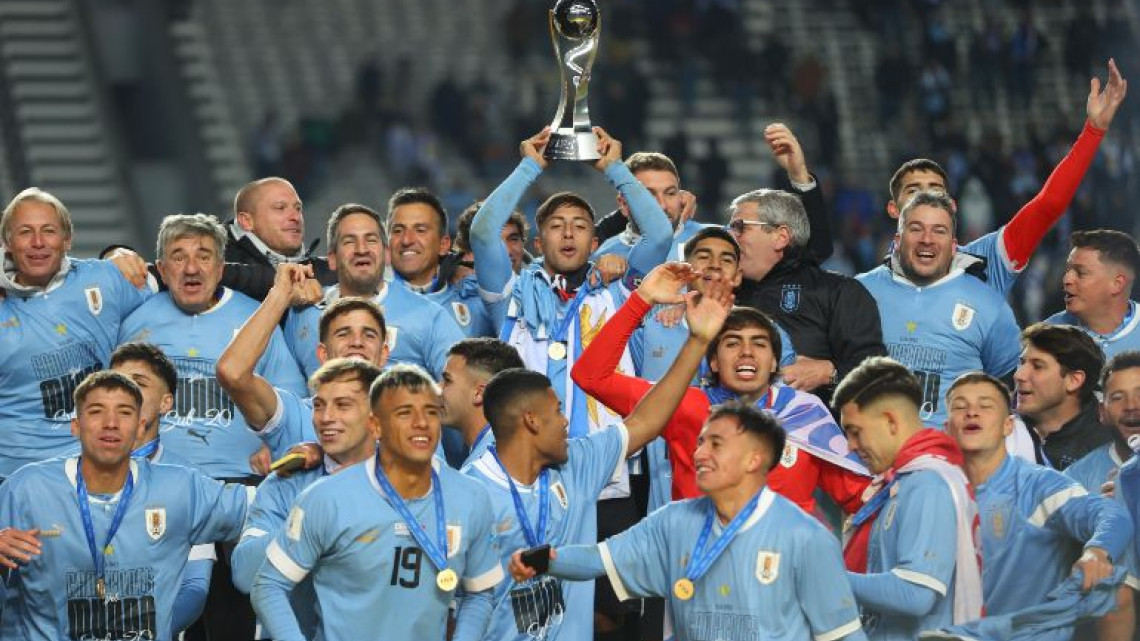 Selección de Uruguay logra su primer título en el Mundial Sub-20