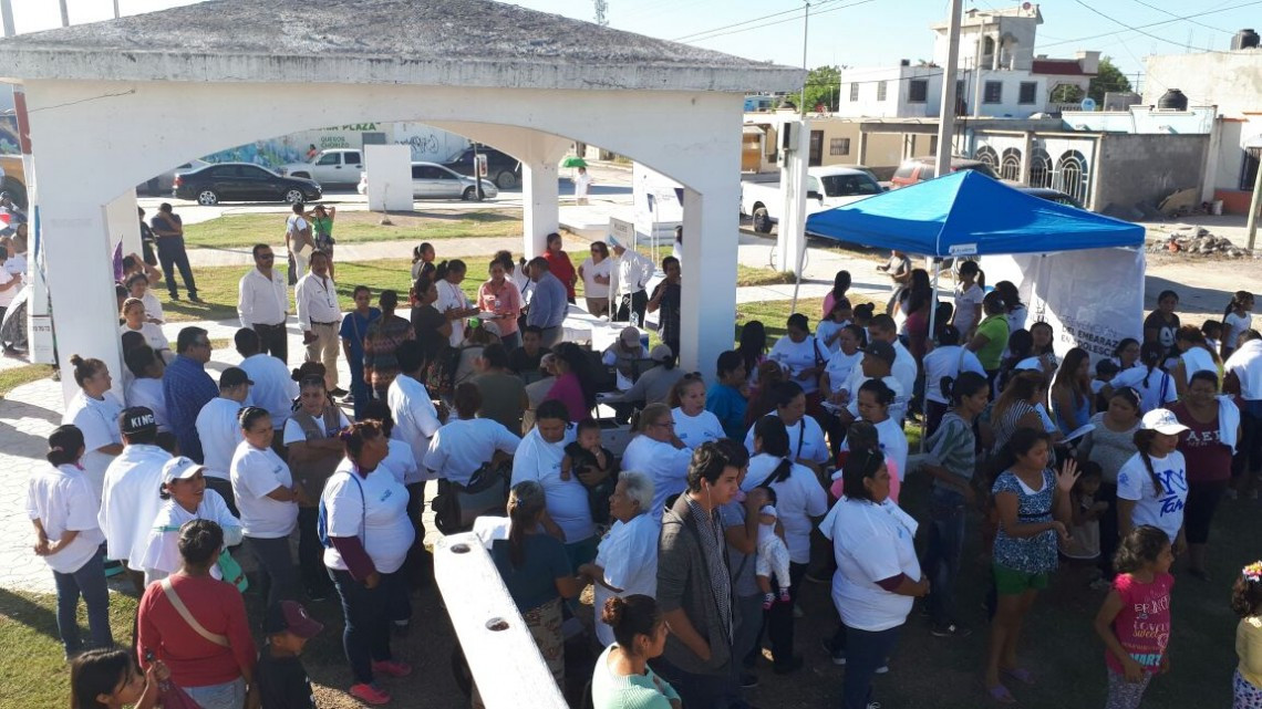 Estrategia "Unidos por Reynosa" llega a La Joya
