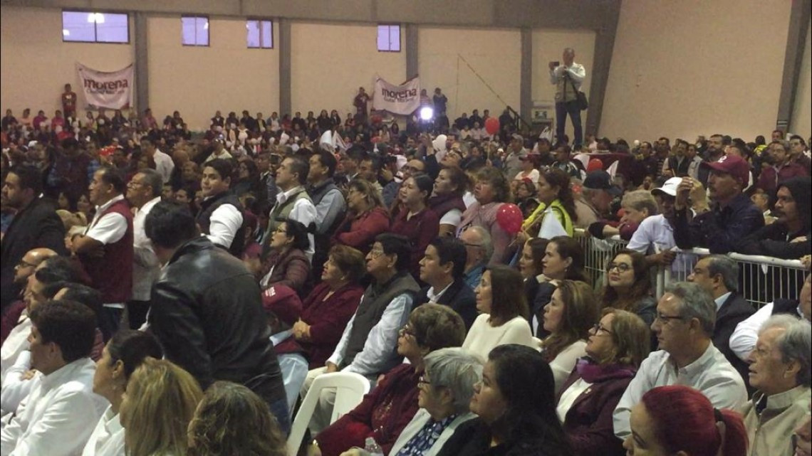 MORENA muestra unidad en la zona sur