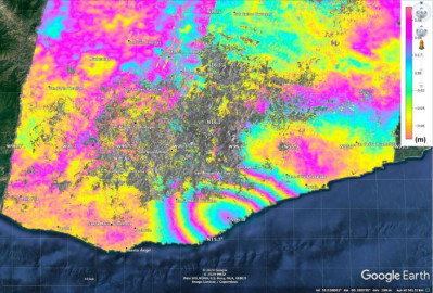 Sismo desplazó a México 45 cm: NASA