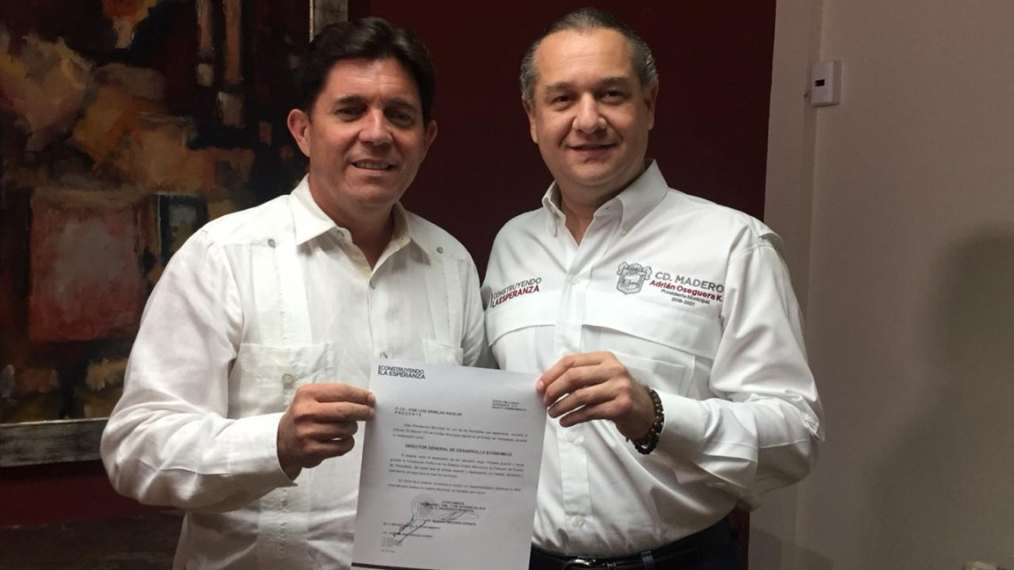 Sustituyen Secretarías por Direcciones en Madero