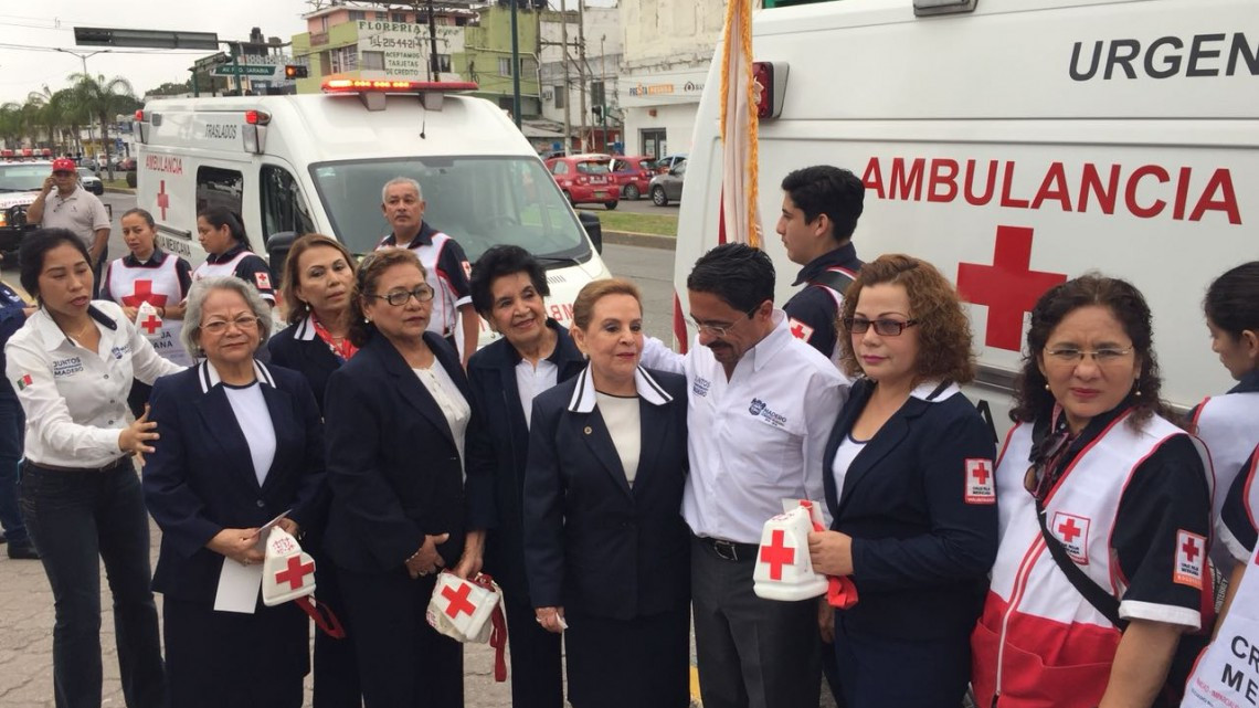 Arranca en Madero colecta nacional de la Cruz Roja