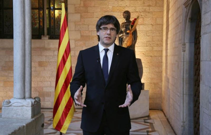 Se suspende la comparecencia de Puigdemont