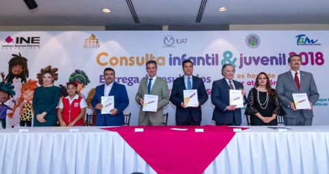 Suscribe Gobierno de Tamaulipas acuerdos con el Instituto Nacional Electoral