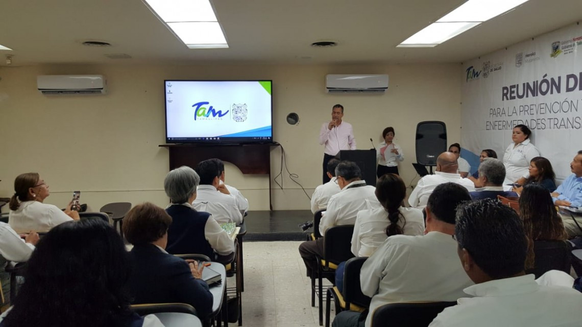 Participa Alcalde en Reunión con Secretaría de Salud de Tamaulipas