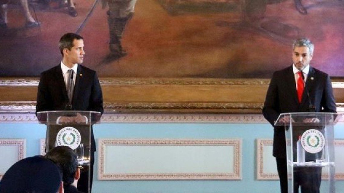 Presidente paraguayo ratifica apoyo a Juan Guaidó