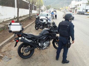 Mantiene Policía Estatal Operativo Moto Segura