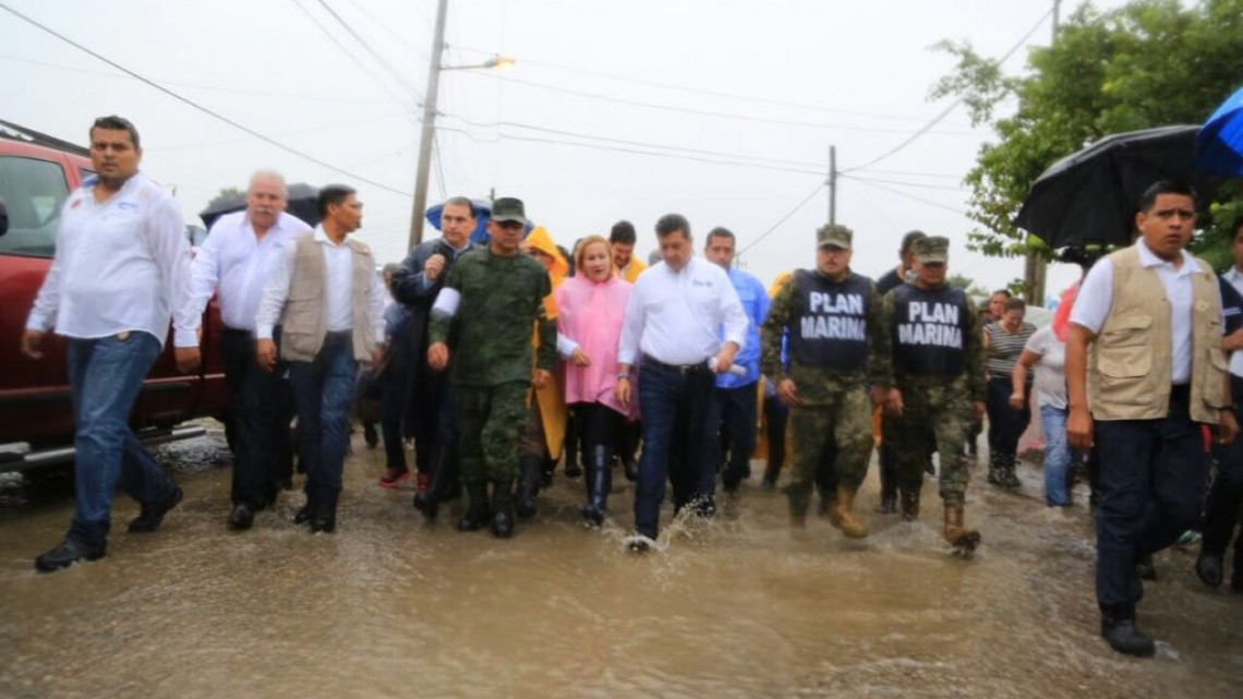 FGCV visita Altamira para dar solución a daños por lluvias