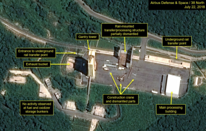 Corea del Norte inicia desmantelamiento de estación con misiles