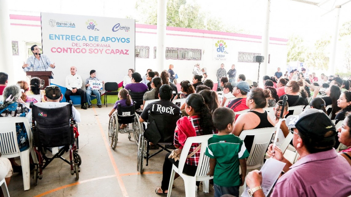 DIF otorga 950 estímulos de “Contigo soy Capaz”