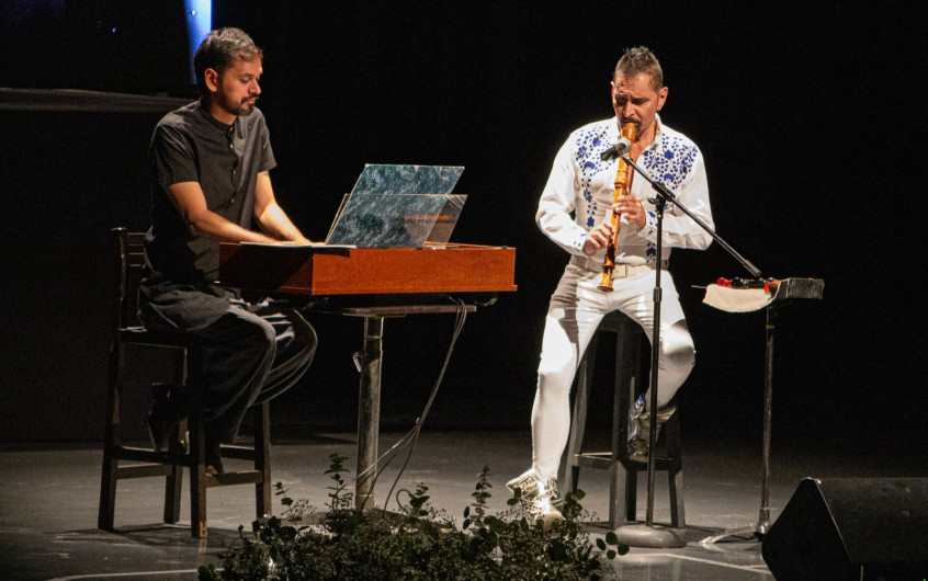  Impone alcalde de Matamoros medalla a Horacio Franco, artista homenajeado en la 31 edición del FIO