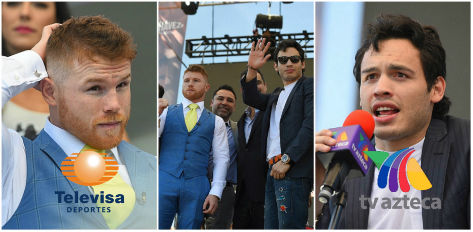 Rating de la pelea entre Canelo y Chavez Jr. será peleado por Televisa y TV Azteca 