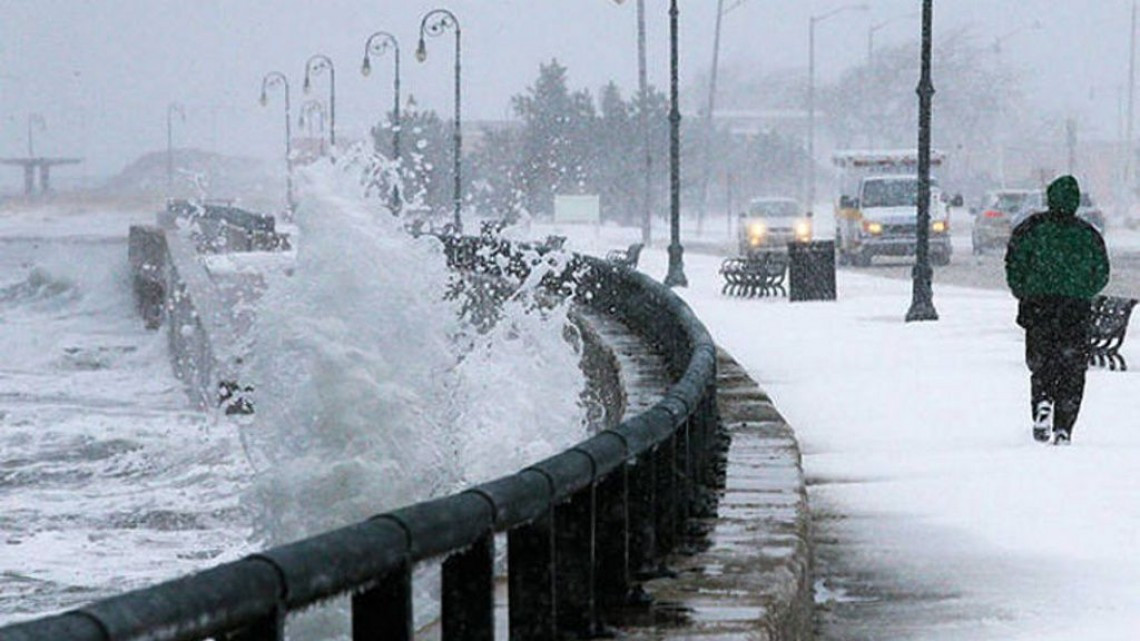 Un muerto por paso de “Bomba ciclónica”