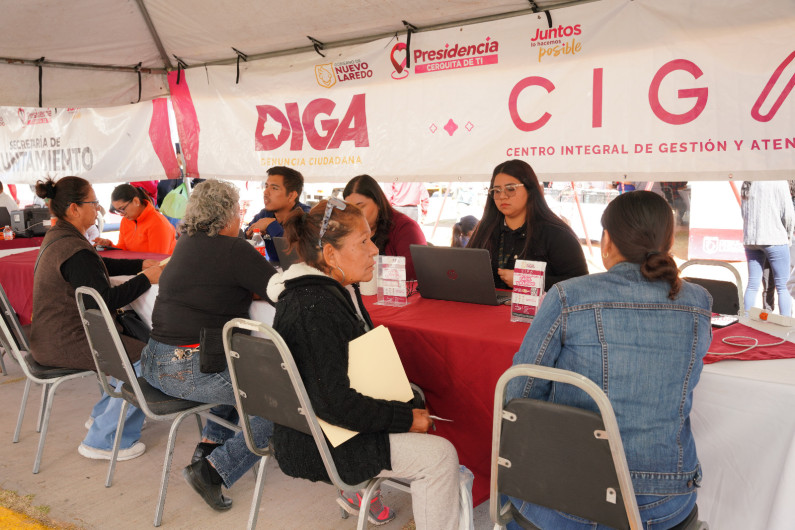 Gobierno municipal acerca servicios y apoyos gratuitos a la colonia naciones unidas con “Presidencia Cerquita de Ti”