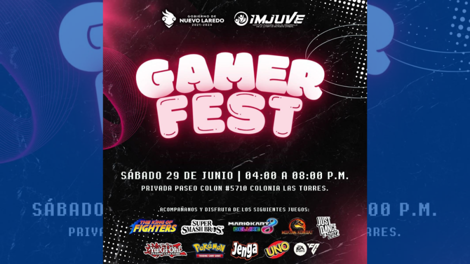 Tendrá imjuve "Gamer Fest" para aficionados a los juegos
