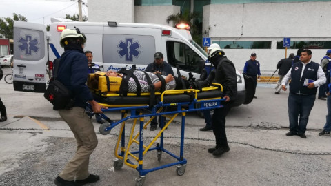 Realiza COMAPA de Reynosa simulacro