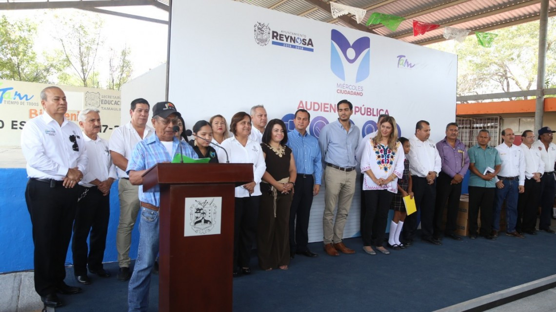 Agradecen habitantes de La Presa apoyo de Maki