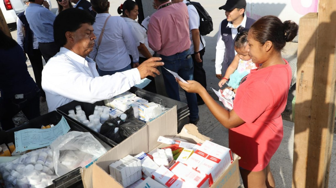 Continúa atención a familias de Reynosa tras inundaciones