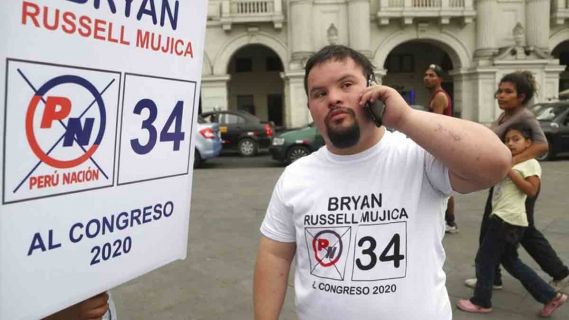 Perú tiene al primer candidato en todo el mundo con síndrome de Down