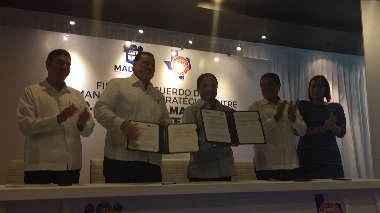 Ciudad Madero e Hidalgo Texas unen lazos fraternales