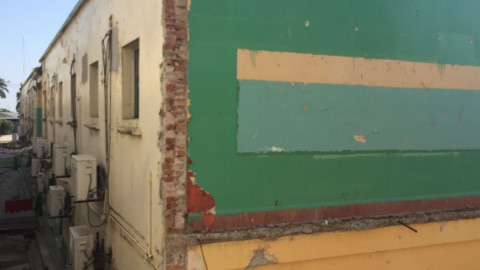 Demolerán dos edificios viejos de la secundaria 1