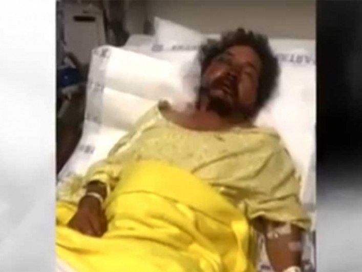 Dan de alta a mexicano brutalmente golpeado