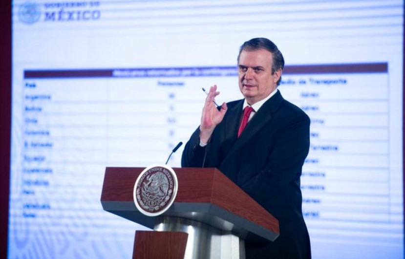 Confirma Ebrard restricción de cruces entre México y EUA por los próximos 30 días.