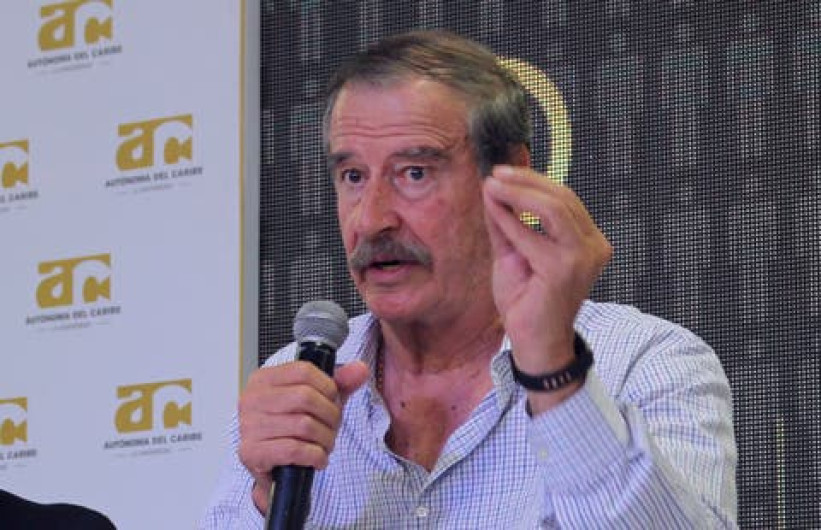 Vicente Fox celebra alianzas del PAN con PRI y PRD