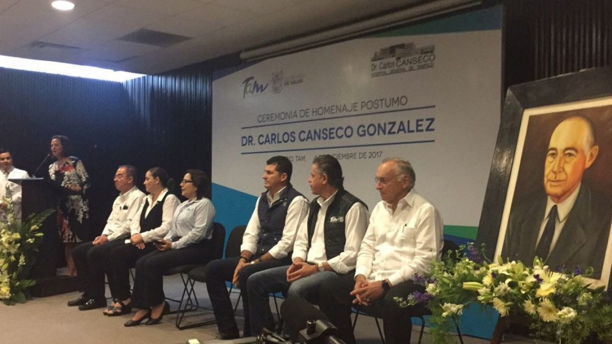 Rinden homenaje póstumo al Dr. Carlos Consejo González